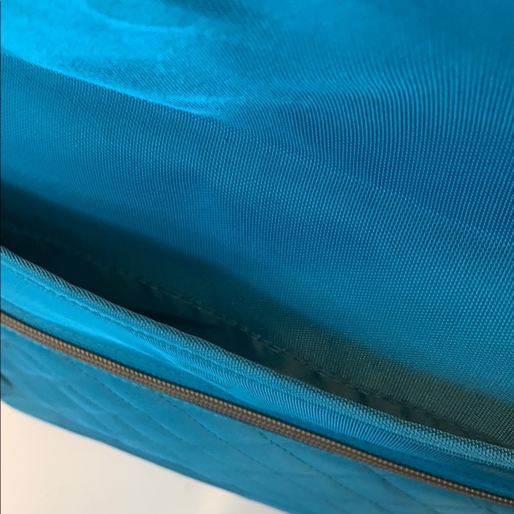 Travelon RFID Nylon Teal Blue Shoulder/ Crossbody Bag Travel Bag - Picture 5 of 10